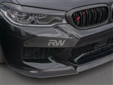 BMW F90 M5 Carbon Fiber Upper Bumper Splitters / 