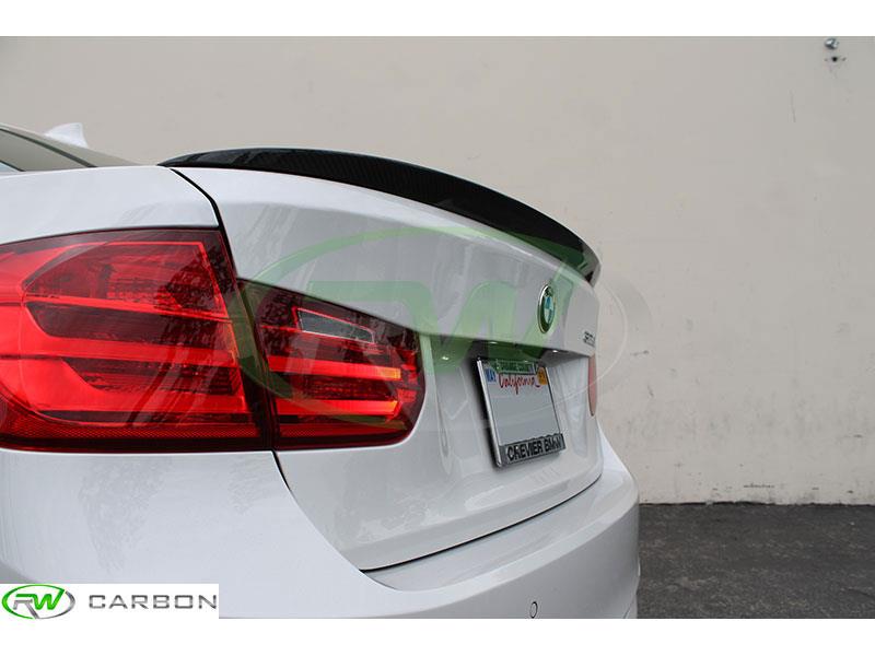 Bmw f30 boot spoiler #5