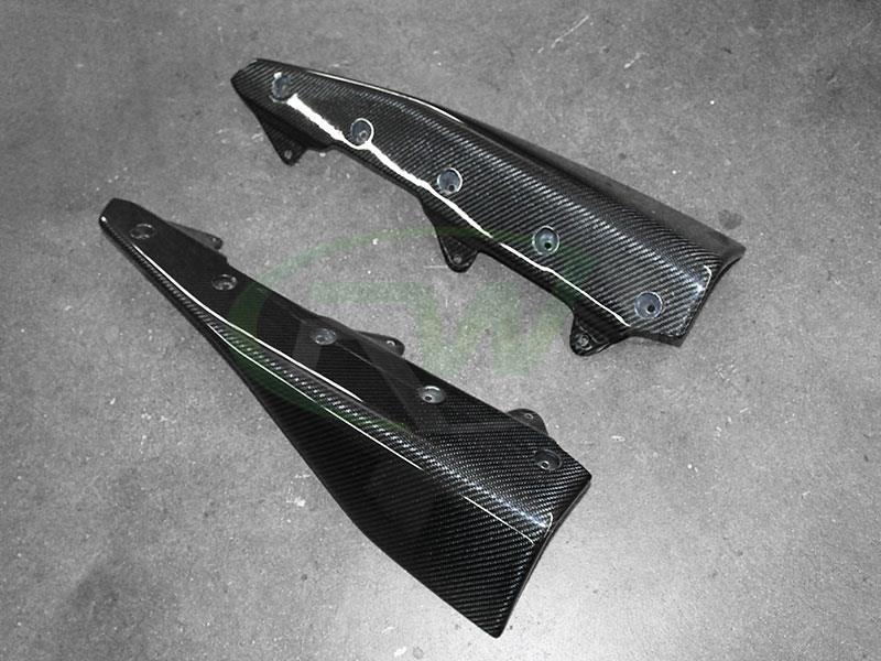 Bmw F M Performance Style Carbon Fiber Side Skirt Winglets