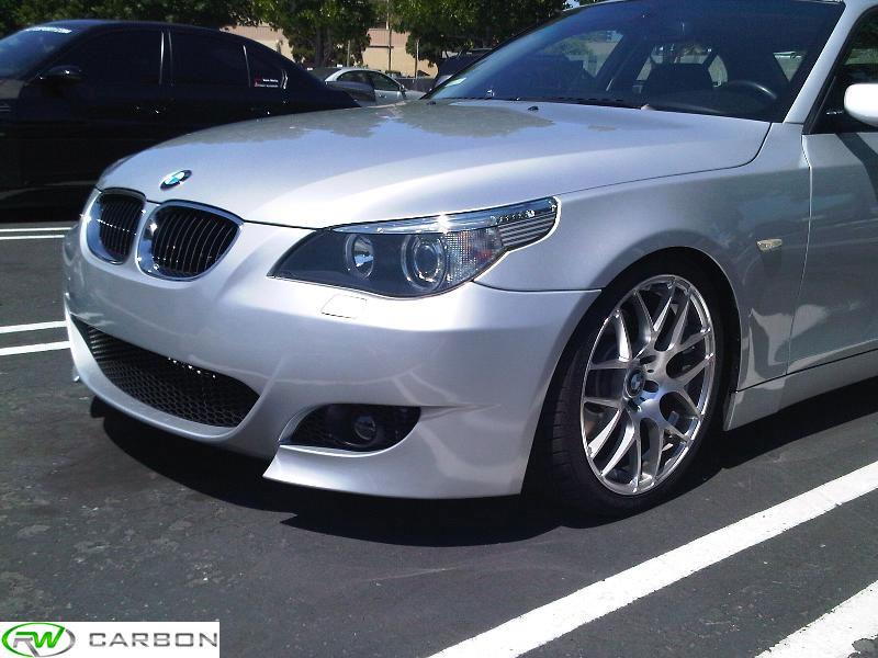 Bmw e60 m5 style front bumper #2