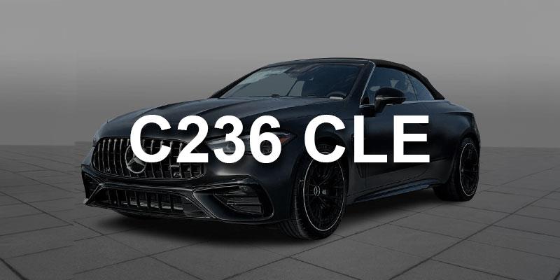 Carbon Fiber Parts for Mercedes C236 CLE