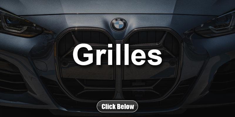 BMW G22 G23 4 Series Carbon Fiber grilles