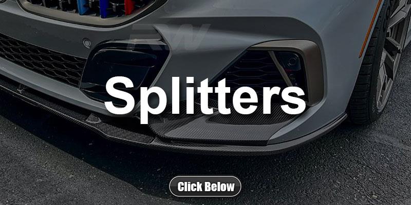 BMW G29 Z4 Carbon Fiber Splitters