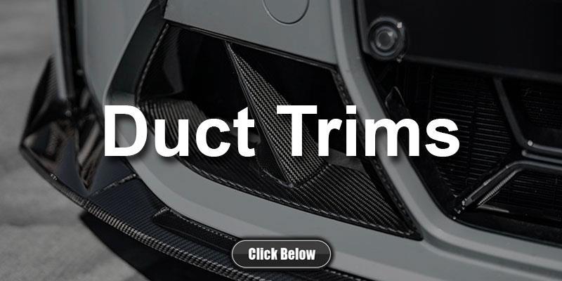 BMW G82 G83 M4 Carbon Fiber Air Duct Trims