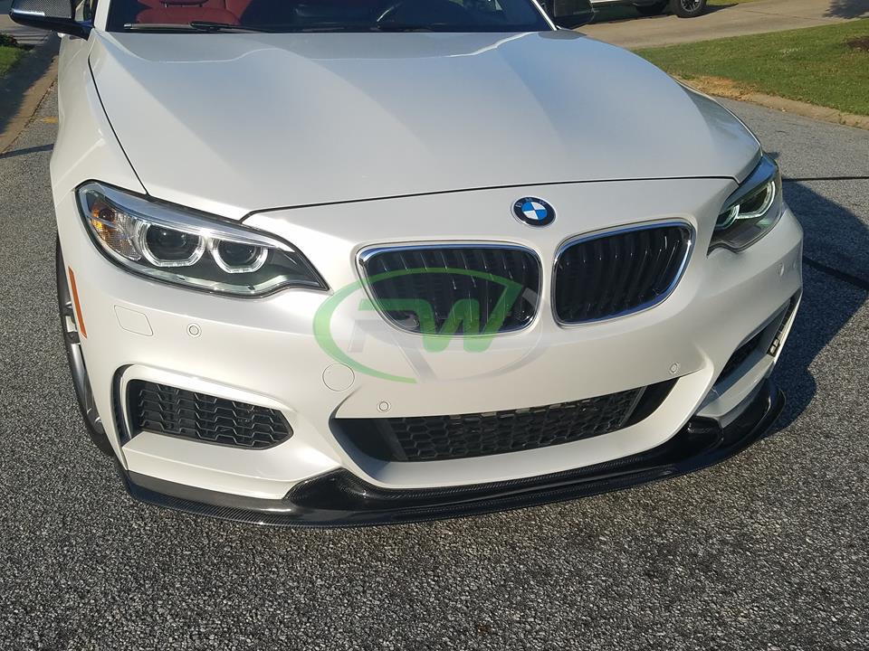 Rw Carbon Bmw F Series Exotics Style Carbon Fiber Front Lip