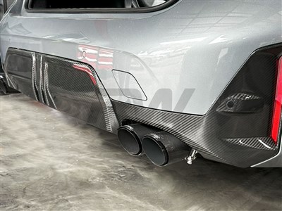 BMW G20 LCI Carbon Fiber Performance Style Diffuser