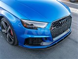 Audi 8V RS3 17-21 V2 Carbon Fiber Front Lip Spoiler / 