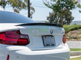 BMW F22 F87 Performance Style CF Trunk Spoiler / 