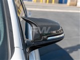 BMW F22 F30 F32 F87 M Styled Carbon Fiber Mirror Caps / 