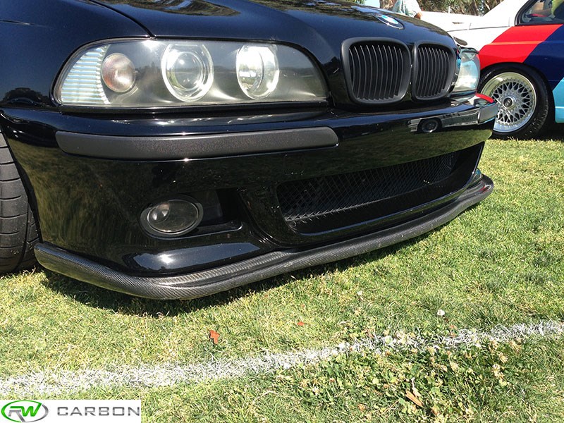 bmw e39 m5 carbon fiber hamann style front lip