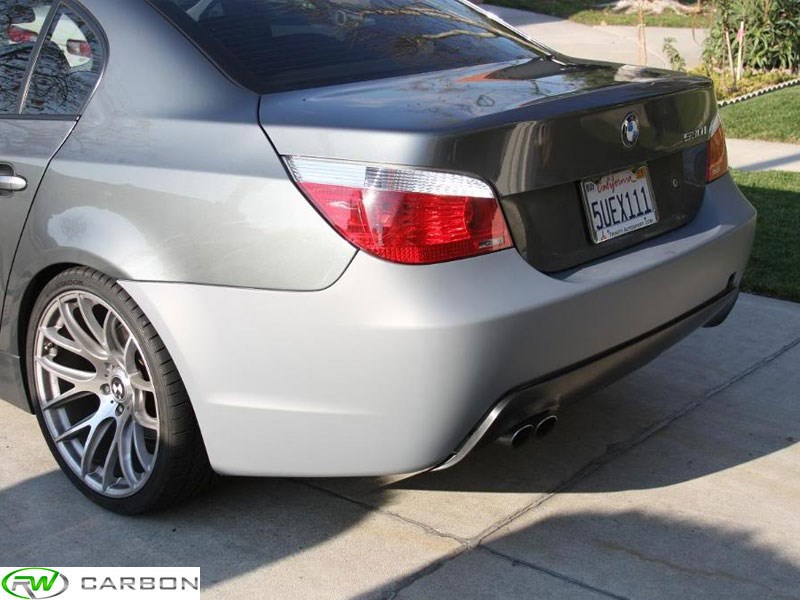 Bmw e60 mtech rear bumper #7