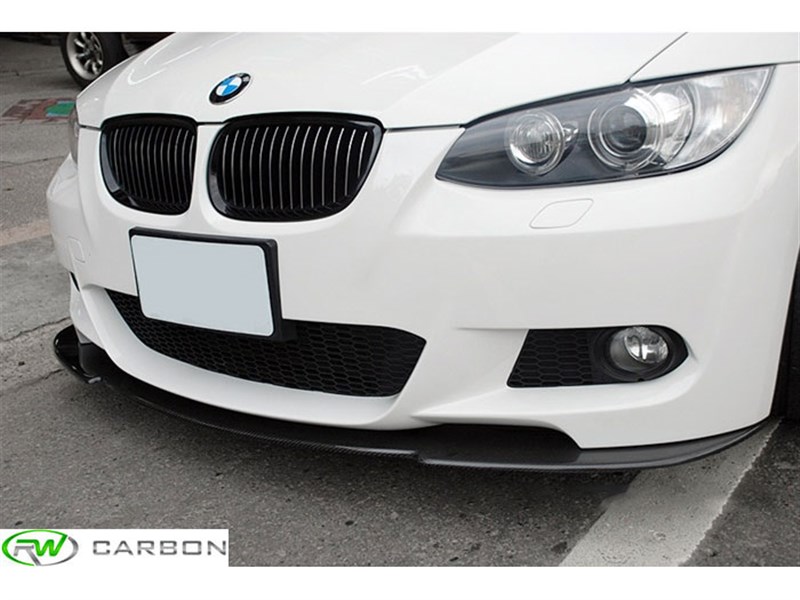 Bmw e92 carbon fiber front lip