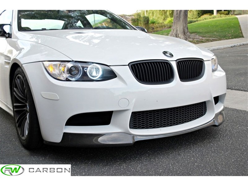 Bmw e92 carbon fiber lip spoiler #6