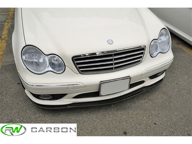 Mercedes w203 front lip #6