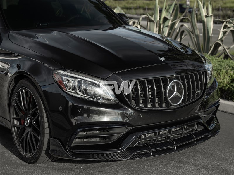 Mercedes-Benz W205 C63 Forged carbon Aerodynamics – Future Design Styles