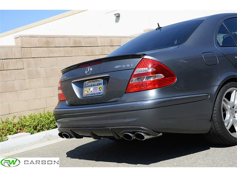 Mercedes w211 rear diffuser #4