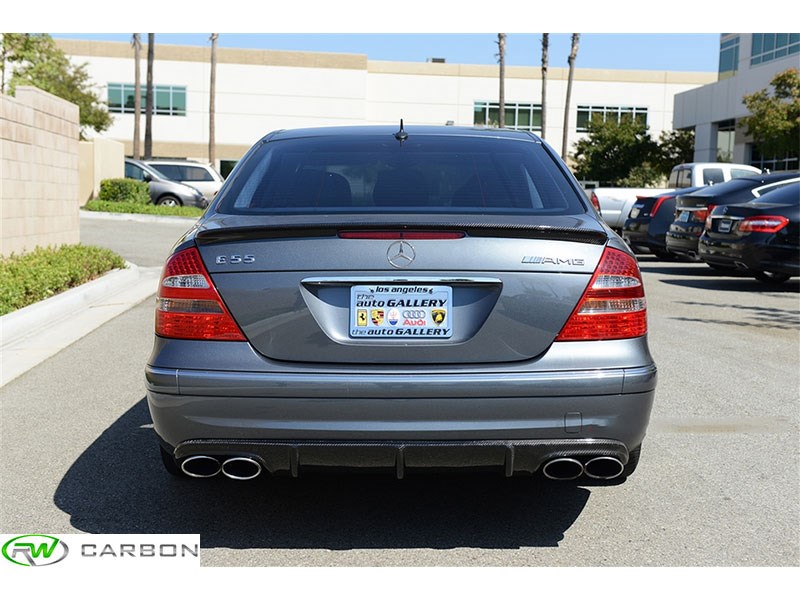 Mercedes e63 w211 rear diffuser #7