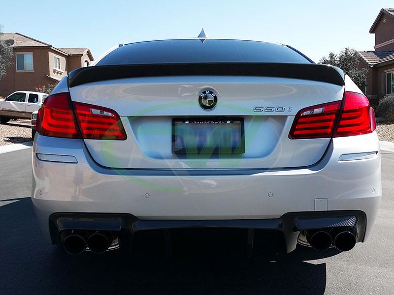 BMW F10 M Tech DTM Carbon Fiber Rear Diffuser 528i 535i 550i