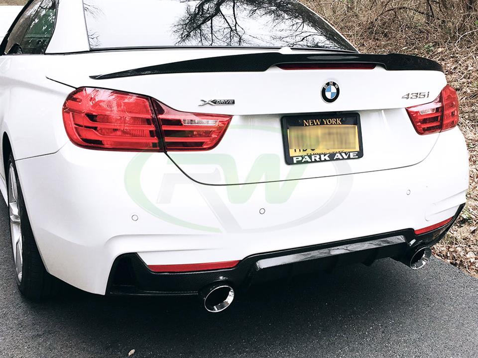 BMW F33/F83 M4 Carbon Fiber Trunk Spoiler