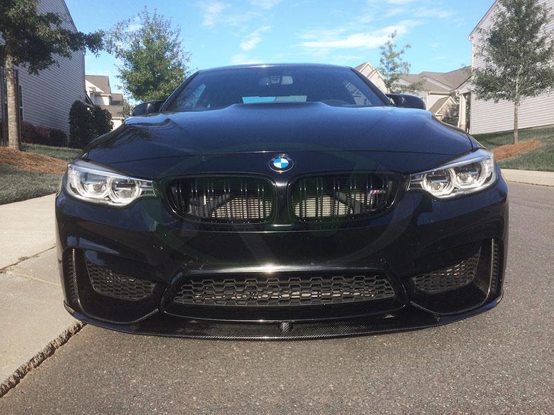 Bmw F80 F82 F83 M3 M4 Performance Style Carbon Fiber Front Lip Spoiler