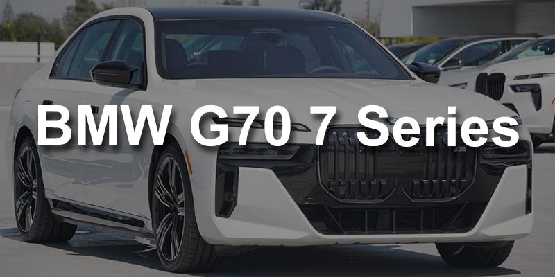 Carbon Fiber Parts for BMW G70 7 Series
