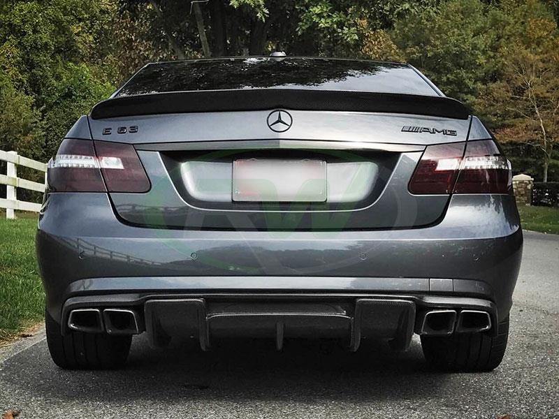 Mercedes W212 E63 AMG Renn Style Carbon Fiber Diffuser