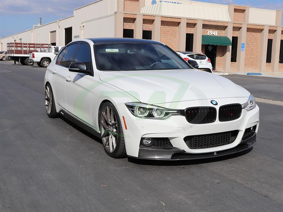 Bmw F30f31 328i 335i 330i 340i Carbon Fiber Performance Style Front Lip