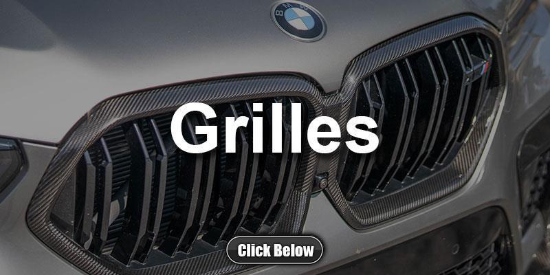BMW G06 X6 Carbon Fiber grilles