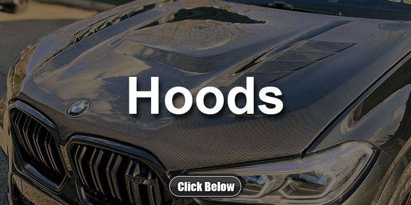 BMW G06 X6 Carbon Fiber hoods
