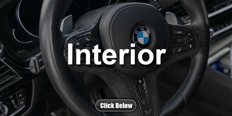 BMW G06 X6 Carbon Fiber Interior parts and accessories