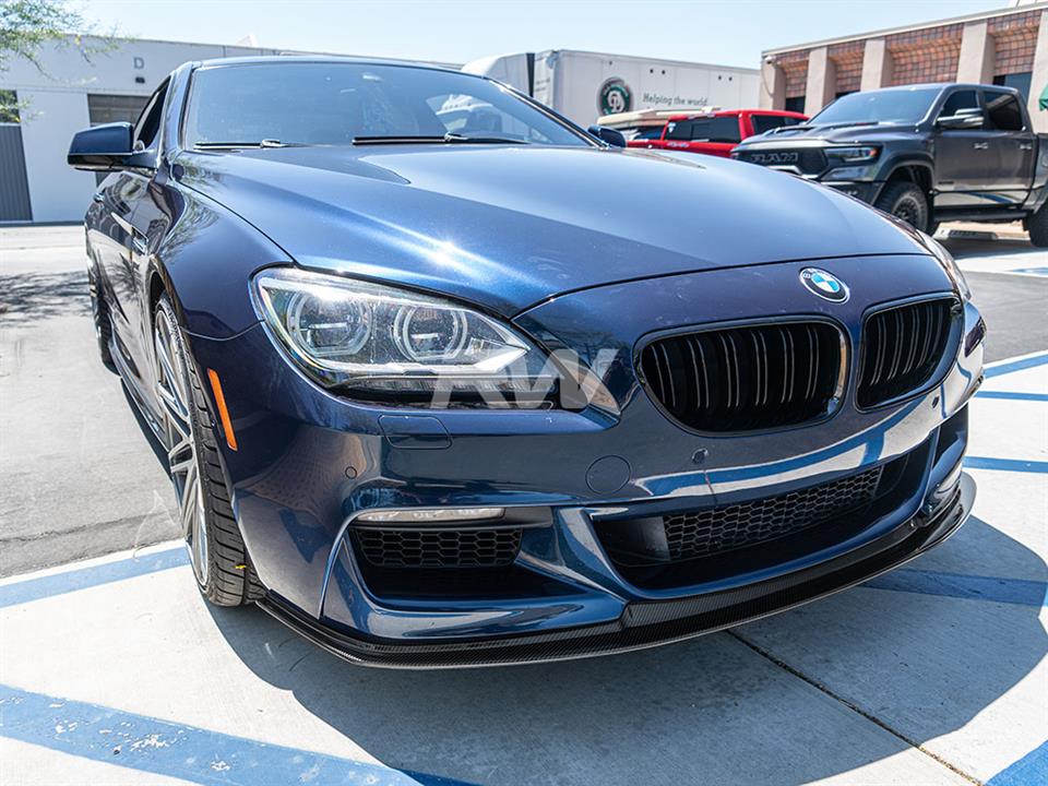 BMW F06/F12/F13 6 Series V1 Carbon Fiber Front Lip – 1ne Performance