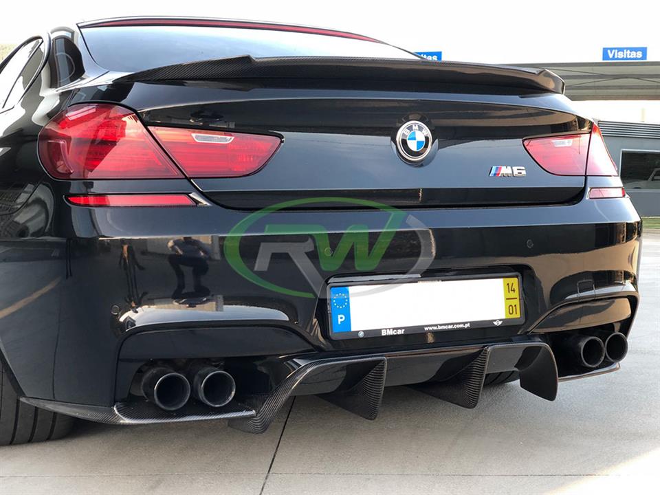 Bmw F F F M Dtm Carbon Fiber Rear Diffuser