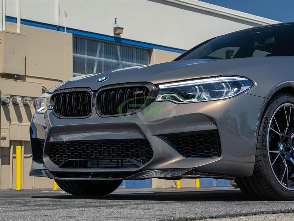 Bmw F90 M5 Carbon Fiber Front Lip Spoiler