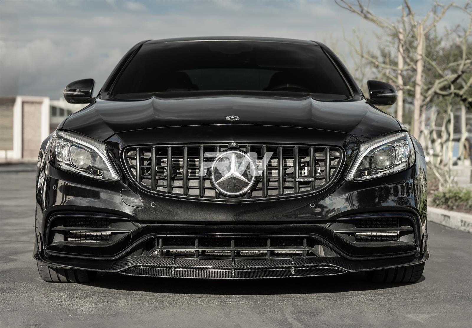 1392 - Frontlippe Carbon passend für Mercedes C-Klasse C205 W205 C63 C63S  AMG