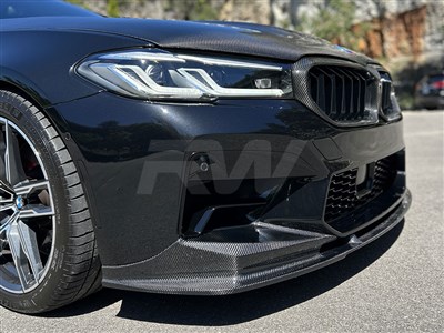 BMW F90 LCI 3D Style Carbon Fiber Front Lip