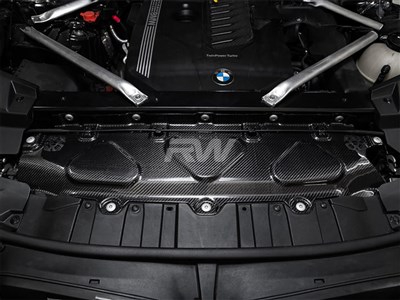 BMW Carbon Fiber Engine Bay Cooling Shroud