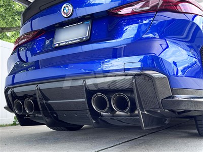 BMW G80 M3 Carbon Fiber GTX Diffuser+Undertray