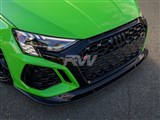 Audi RS3 8Y Carbon Fiber Front Lip Spoiler / 