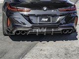 BMW F91 F92 F93 M8 SQ Style Carbon Fiber Diffuser / 