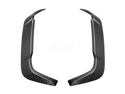 BMW F96 X6M Carbon Fiber Rear Canards / 