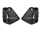 BMW G60 5 Series Carbon Fiber Front Duct Trims / 