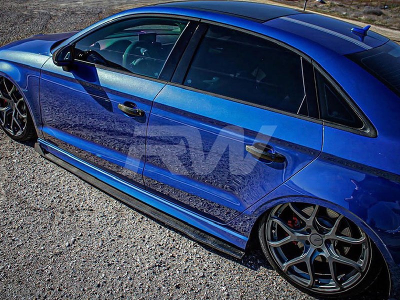 AUDI A3 8P S3 RS3 2003-2011 3D SIDE SKIRTS 2