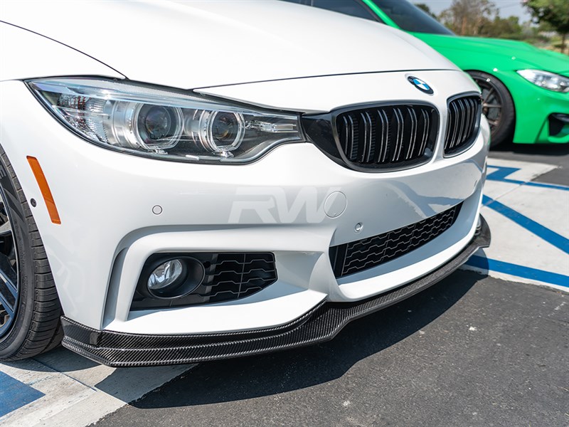 BMW F32/F33/F36 4 Series CS Style Carbon Fiber Front Lip Spoiler – 1ne  Performance