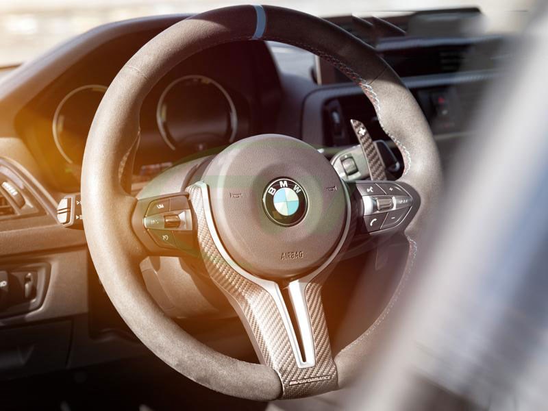 Für BMW M2 M3 M4 M5 M6 Carbon Faser Auto Lenkrad Paddel