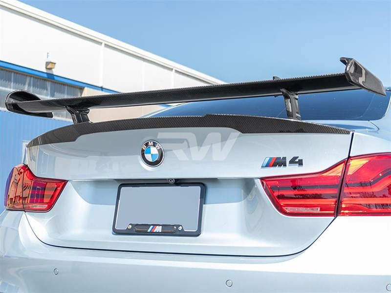  Carbon Fiber Spoiler fits for BMW F36 428i 435i 440i Gran Coupe  2014-2019 Tail Wing Rear Trunk Lid Spoiler Wing Factory Outlet : Automotive