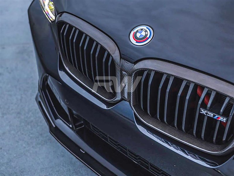 BMW G01 X3 / G02 X4 LCI Shadowline Front Grille - Single Slat