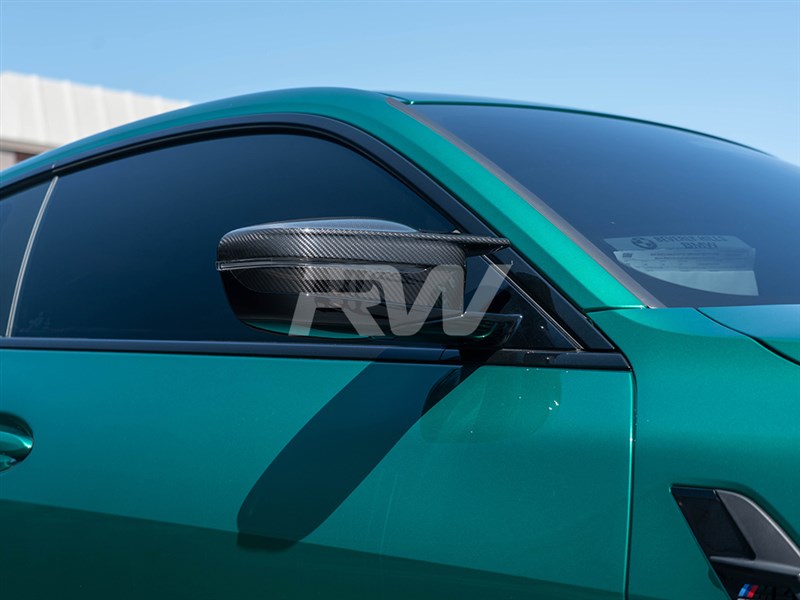R44/MHC Carbon Mirror Covers Spiegelkappen für BMW M3 G80/G81 & M4 G82 –  Mach 4 Parts